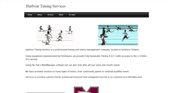 Desktop Screenshot of harbourtiming.ca